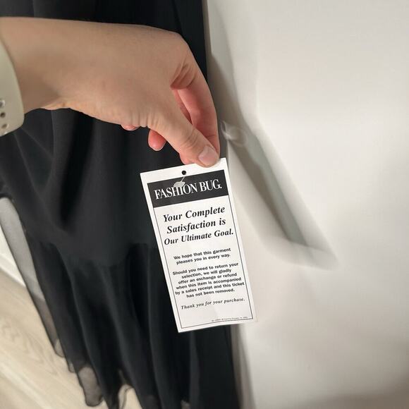 VTG R&M Richards Maxi Dress Womens 20W Fairy Whimsical Tulle Prom Gown Romantic - Picture 5 of 9